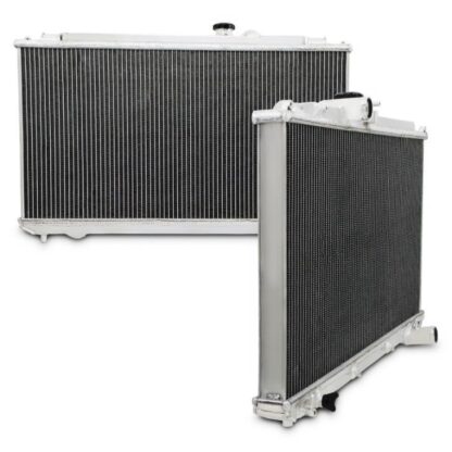 Twin channel aluminium core will achieve up to 30% more cooling capability than the standard radiator