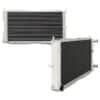 Twin channel aluminium core will achieve 30% more cooling capability than the standard radiator.