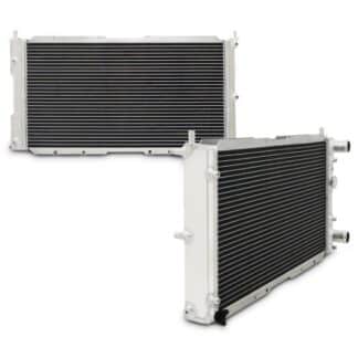 Twin channel aluminium core will achieve 30% more cooling capability than the standard radiator.