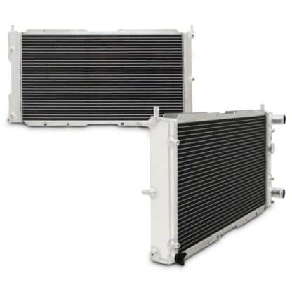 Twin channel aluminium core will achieve 30% more cooling capability than the standard radiator.