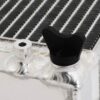 Twin channel aluminium core will achieve 30% more cooling capability than the standard radiator.