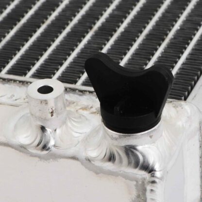 Twin channel aluminium core will achieve 30% more cooling capability than the standard radiator.