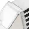 Aluminium bar and plate design intercooler core for additional core strength