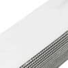 Aluminium bar and plate design intercooler core for additional core strength