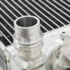 More water volume within a channel means greater cooling efficiency.