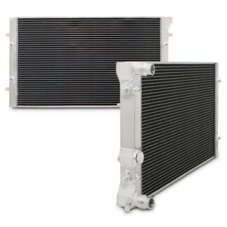 Twin channel aluminium core will achieve up to 30% more cooling capability than the standard radiator.