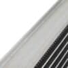 Polished alloy and TIG welded for strength and long lasting durability.