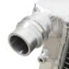 More water volume within a channel means greater cooling efficiency.