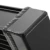 Twin channel aluminium core will achieve up to 30% greater cooling capacity than the standard item
