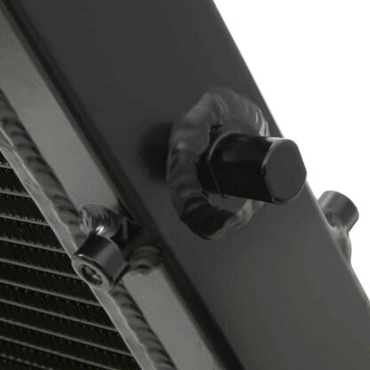 Twin channel aluminium core will achieve up to 30% greater cooling capacity than the standard item