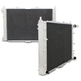 Twin channelaluminium core will achieve up to 30% more cooling capability than the standard radiator