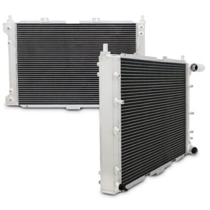 Twin channelaluminium core will achieve up to 30% more cooling capability than the standard radiator