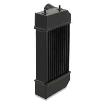 Coated black for improved heat dissipation properties.