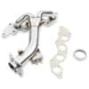Free flowing 4 – 1 tubular branches to improve top end performance