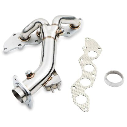 Free flowing 4 – 1 tubular branches to improve top end performance
