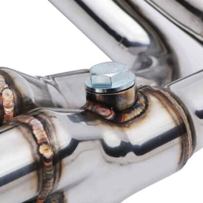 4-2-1 design to improve the exhaust scavenging effect for maximum gas flow