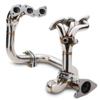 Our Gravity Performance Exhaust Manifolds are designed to create a more free flowing system. The larger 2.5″ design helps prevent bottlenecks in the Manifold