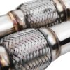 Built in flexi joints to help reduce strain on your exhaust