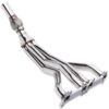 2″ collector to fit to the OEM exhaust system