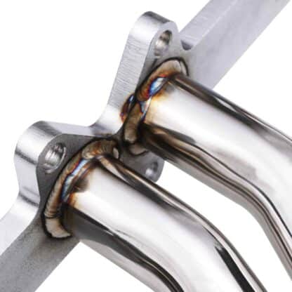 Built in flexi joint helps reduce exhaust strain