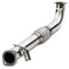 Fully polished with a 3″ bore throughout