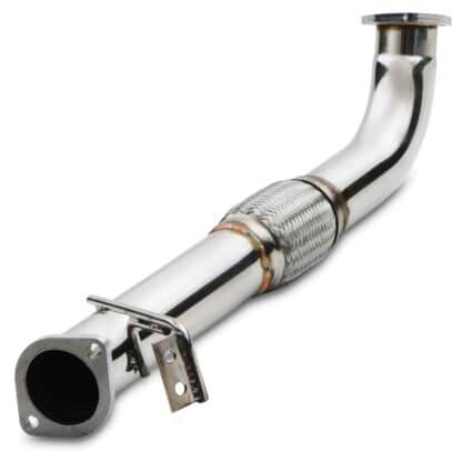 Fully polished with a 3″ bore throughout