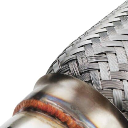 Built in flexi joint to help reduce strain on your exhaust