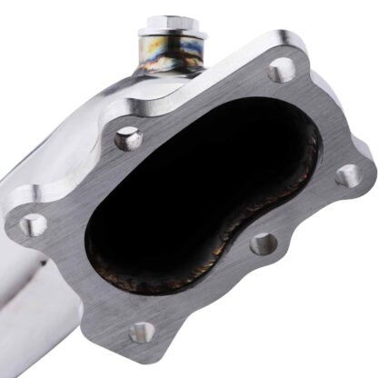 Replaces both the turbo elbow and downpipe in one piece