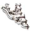 Mandrel bent and fully TIG welded for strength and durability