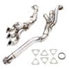 Free flowing tubular manifolds designed to complement the S54 engine