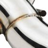 Mandrel bent and fully TIG welded for strength and durability