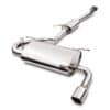2.5″ Bore Throughout with a 3.5″ Tailpipe!