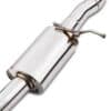 Manufactured from Mandrel bent T304 grade stainless steel and CNC machined Flanges with full TIG welding for strength and durability
