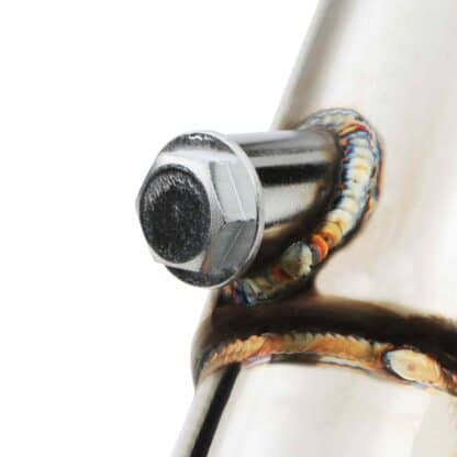 Mandrel bent and fully TIG welded for strength and durability