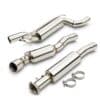 Mandrel bent and fully TIG welded for strength and durability.