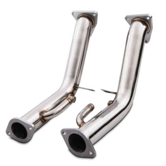 Our Gravity Performance Decat Down Pipe is designed to remove restrictions from within your OEM exhaust system