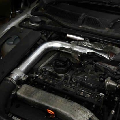 Polished finish makes a great addition to the engine bay