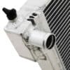 More water volume within a channel means greater cooling efficiency
