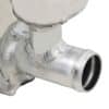 Twin channel aluminium core will achieve up to 30% greater cooling capacity than the standard item