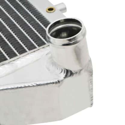 Polished alloy and TIG welded for strength and long lasting durability