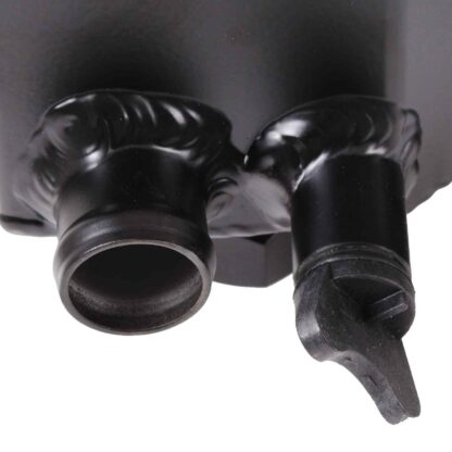 More water volume within a channel means greater cooling efficiency.