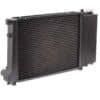 Black radiators designed to optimise heat dissipation