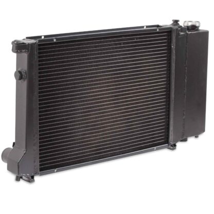 Black radiators designed to optimise heat dissipation