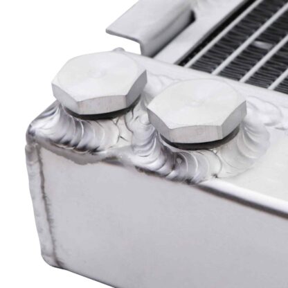 More water volume within a channel means greater cooling efficiency