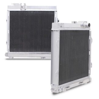 Twin aluminium core will achieve up to 30% more cooling capability than the standard radiator