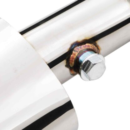Mandrel bent and fully TIG welded for strength and durability