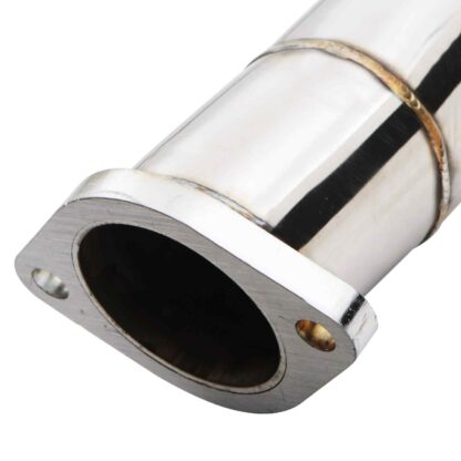 Gravity Exhaust centre sections are designed in house using the OEM mounting points to ensure smooth fitment every time. Using the highest quality T304 stainless steel for performance and durability.