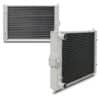 Twin channel aluminium core will achieve up to 30% more cooling capability than the standard radiator
