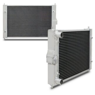 Twin channel aluminium core will achieve up to 30% more cooling capability than the standard radiator