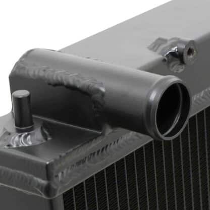 More water volume within a channel means greater cooling efficiency.